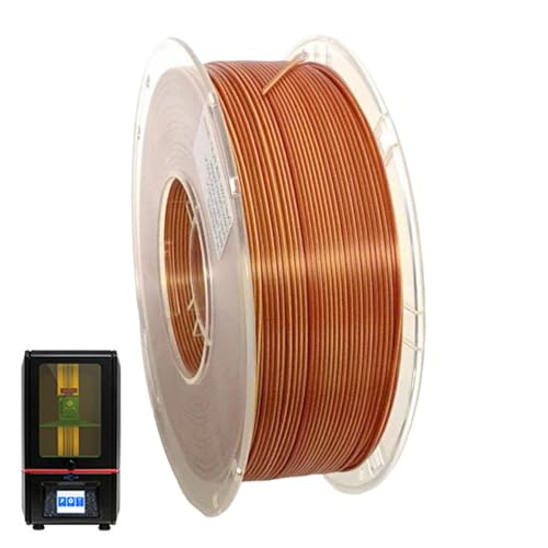 Arrovarp Seidenfilament, Filamentbündel für 3D-Drucker - Verbrauchsmaterialien für 3D-Drucker Zweifarbiges 3D-Druckfilament,Mehrfarbiges Filament mit schnellem Farbwechsel, 1,75 mm Spulenfilament von Arrovarp