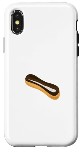 Hülle für iPhone X/XS Schokoladen-Eclair von ArtAttack