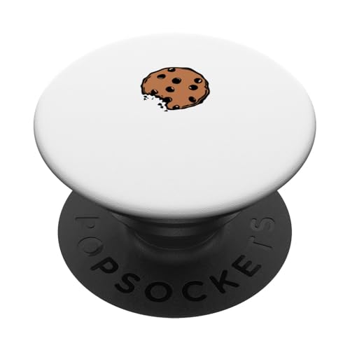 Schokoladenkeks mit Biss PopSockets Klebender PopGrip von ArtAttack