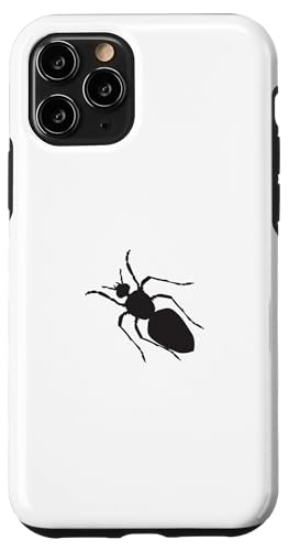 Schwarze Ameisen-Silhouette Hülle für iPhone 11 Pro von ArtAttack