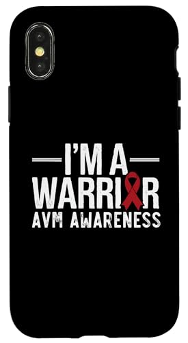 AVM Warrior Bewusstsein für arteriovenöse Fehlbildungen Hülle für iPhone X/XS von Arteriovenous Malformation Awareness