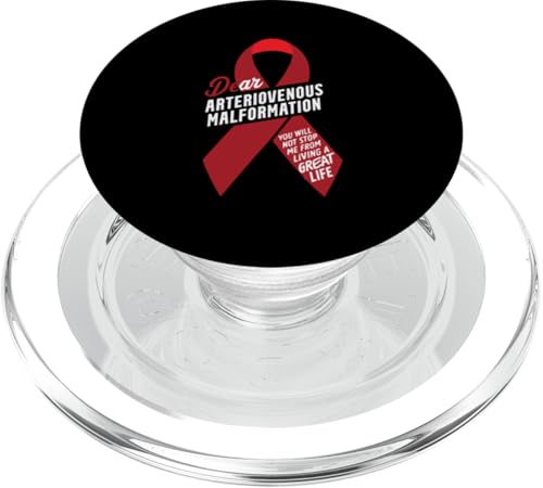 AVM Warrior Bewusstsein für arteriovenöse Fehlbildungen PopSockets PopGrip für MagSafe von Arteriovenous Malformation Awareness