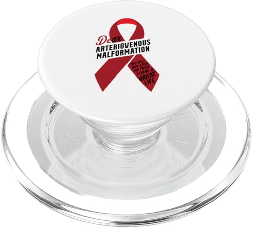 AVM Warrior Bewusstsein für arteriovenöse Fehlbildungen PopSockets PopGrip für MagSafe von Arteriovenous Malformation Awareness