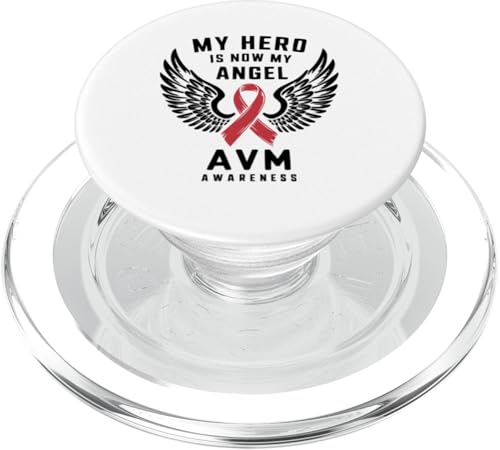 AVM Warrior Bewusstsein für arteriovenöse Fehlbildungen PopSockets PopGrip für MagSafe von Arteriovenous Malformation Awareness