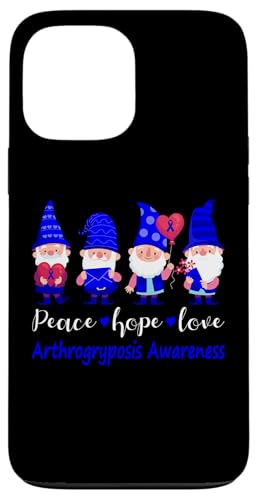 Hülle für iPhone 13 Pro Max Arthrogryposis Niedliche Zwerge Frieden Hoffnung Liebe Bewusstsein Unterstützung von Arthrogryposis Awareness Products (Lwaka)