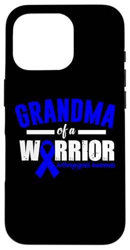 Hülle für iPhone 16 Pro Arthrogryposis Awareness Grandma Support Zitat Blaues Band von Arthrogryposis Awareness Products (Lwaka)