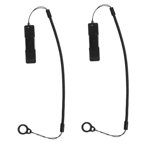 ARTIBETTER 2st Befestigungsseil Für Stylus-Stift Anti-Verlust-stifthalterband Elastisches Lanyard Ausziehbarer Stifthalter Stift-Lanyard Stifthalterriemen Halteband Für Zeichenstift Black Abs von Artibetter