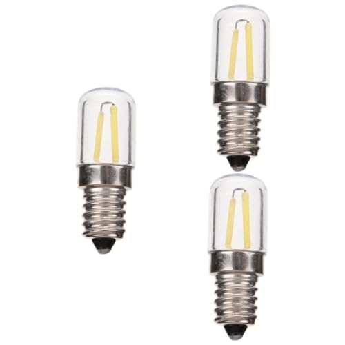 ARTIBETTER 3st Mikrowellenlicht Die Glühbirne Gerät Glühbirne Ofen E14 Glühbirne Backofen Glühbirne E14 Led-lampe Glühbirne Der Backofenhaube E14 Birne Mikrowellen-led-lampe Plastik von Artibetter