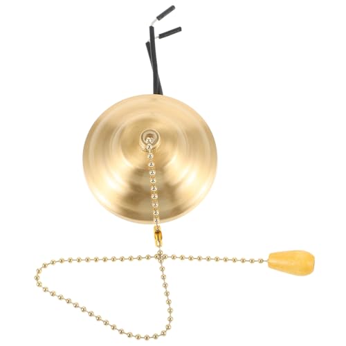 ARTIBETTER Schalter Ziehen Wechselschalter Decken Lampe Lichtschalter Aussenleuchte Seilspanner Kordelstopper Diy Lampenfassung Schalterteil Für Lampe Deckenleuchte Zubehör Kupfer Golden von Artibetter