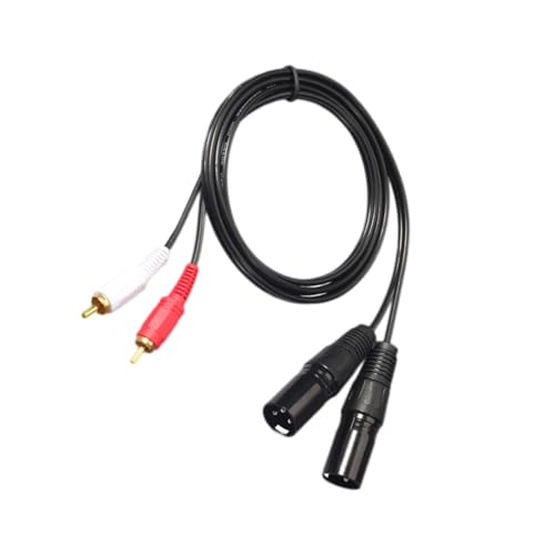 Artibetter 2 Usb-laufwerk-figur Adapter 3.xlr Adapterkabel Xlr Auf Adapter Dual Auf Xlr-stecker Y-splitter-patchkabel Zu Xlr Autoadapter Black von Artibetter