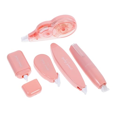 Artibetter 5 Stück Korrekturgürtelanzug Journal Correction Roller Klebebandstifte Zum Handwerk Weißes Klebeband Für Zeitschriften Buchlöschband Taschenrollen -löschband Bandrolle Rosa Plastik Artibetter 5 Stück Korrekturgürtelanzug Journal Correction Roller Klebebandstifte Zum Handwerk Weißes Klebeband Für Zeitschriften Buchlöschband Taschenrollen -löschband Bandrolle Rosa Plastik von Artibetter