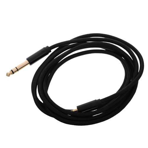 Artibetter Audio Kabel für Lautsprecher Lautsprecherkabel Handy Audio Kabel Gitarren Kabel elektrische Klaviere Kabel Meter Kabel Gitarrenkabel E-Gitarren-Verstärkerkabel Fasergeflecht Black von Artibetter