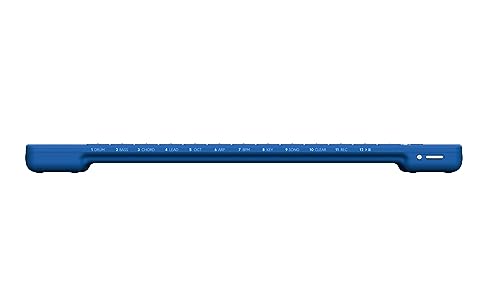 Artiphon Chorda Blue Synthesizer (Sampler, MPE-MIDI-Controller, elektronisches Tasteninstrument, Gewicht: 490 g, wiederaufladbarer Akku, inkl. USB-C zu USB-A Kabel und Schnellstartanleitung), Blau von Artiphon