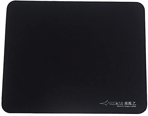 Artisan FX HAYATEOTSU NINJABLACK Gaming Mousepad with Smooth Texture and Quick Movements for pro Gamers or Grafic Designers Working at Home and Office (yX-Soft X-Large) von Artisan