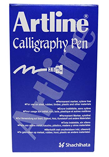 artline Ek993 Kalligraphie-Stift, metallisch, goldfarben von Artline