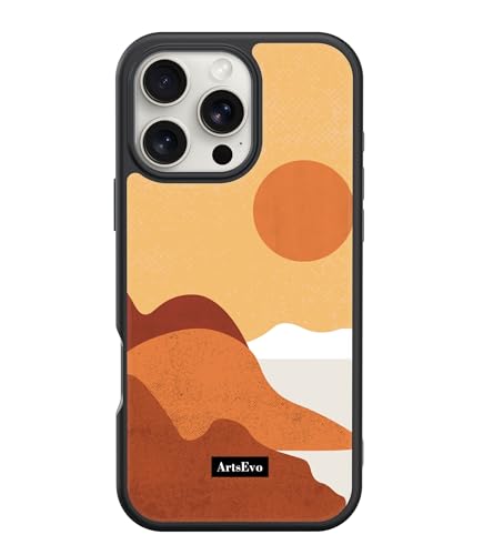 ArtsEvo VitaGuard Series Hülle für iPhone 1-6 Pro Max, Fortschrittliche Drucktechnologie, 360° Rundumschutz mit unvergleichlichem Stoßschutz - Sunset von ArtsEvo