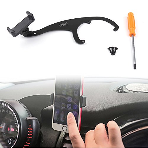 Artudatech Telefonhalterung Auto, 360°Drehung Armaturenbrett Handyhalter Auto Telefonhalter Halter Lenker Halterung Handy Für Mini Cooper R60 R61 von Artudatech