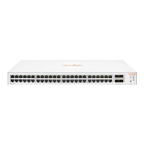 Aruba HP Inc Instant On 1830 Rackmount Gigabit Smart Switch 48x RJ-45 4X SFP - JL814A von Aruba a Hewlett Packard Enterprise company