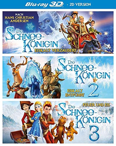 Die Schneekönigin 1-3 Box (3 Blu-ray 3D) ( inkl. 2D-Version) von LEONINE Distribution