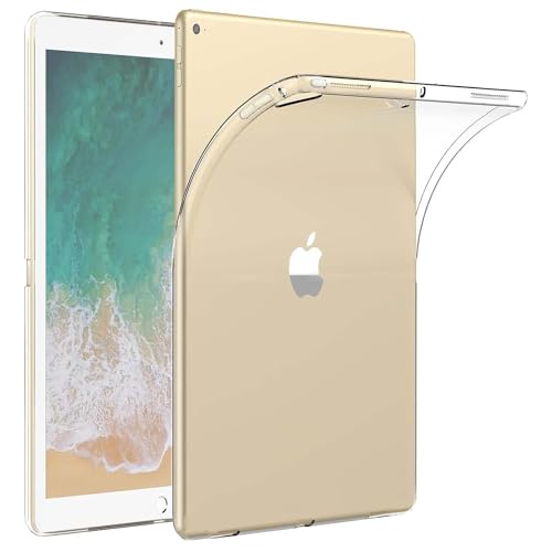 iPad Pro 12.9 Zoll 2015/2017 Hülle, Asgens Transparentes Dünnes Schlank Silikon Sanft TPU Stoßfest Tablette Computer Hülle Für Apple iPad Pro 12.9'' 2015 & 2017 von Asgens