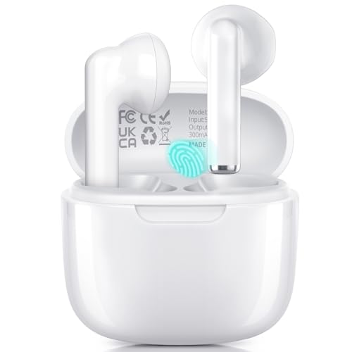 AsiceSound Bluetooth Kopfhörer, Kopfhörer Kabellos Bluetooth 5.3 mit 4 ENC Mikrofon, In Ear kopfhörer Bluetooth mit HiFi Stereo Tiefer Bass, IP7 Wasserdicht Kopfhörer Sport USB-C AsiceSound Bluetooth Kopfhörer, Kopfhörer Kabellos Bluetooth 5.3 mit 4 ENC Mikrofon, In Ear kopfhörer Bluetooth mit HiFi Stereo Tiefer Bass, IP7 Wasserdicht Kopfhörer Sport USB-C von AsiceSound
