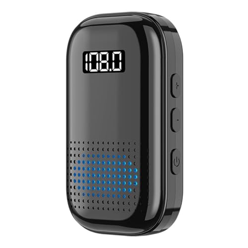 Asinfter Multifunktionaler AUX-Bluetooth-Empfänger, 3-in-1, HiFi-Klangqualität, Rauschunterdrückung, Mikrofon, Schwarz, 1 Set von Asinfter