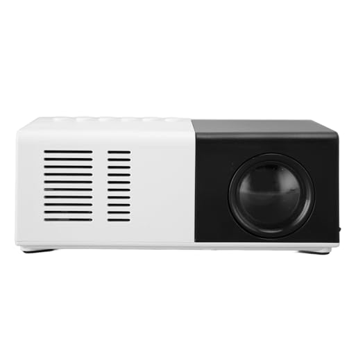 Small-Projektor, 25–30 ANSI Lumen, 1080P HD Tragbarer Projektor mit HDR High Dynamic Technologie und WLAN, Handy-Filmprojektor mit Gleichem Bildschirm, Kompatibel mit Computer, von Asixxsix