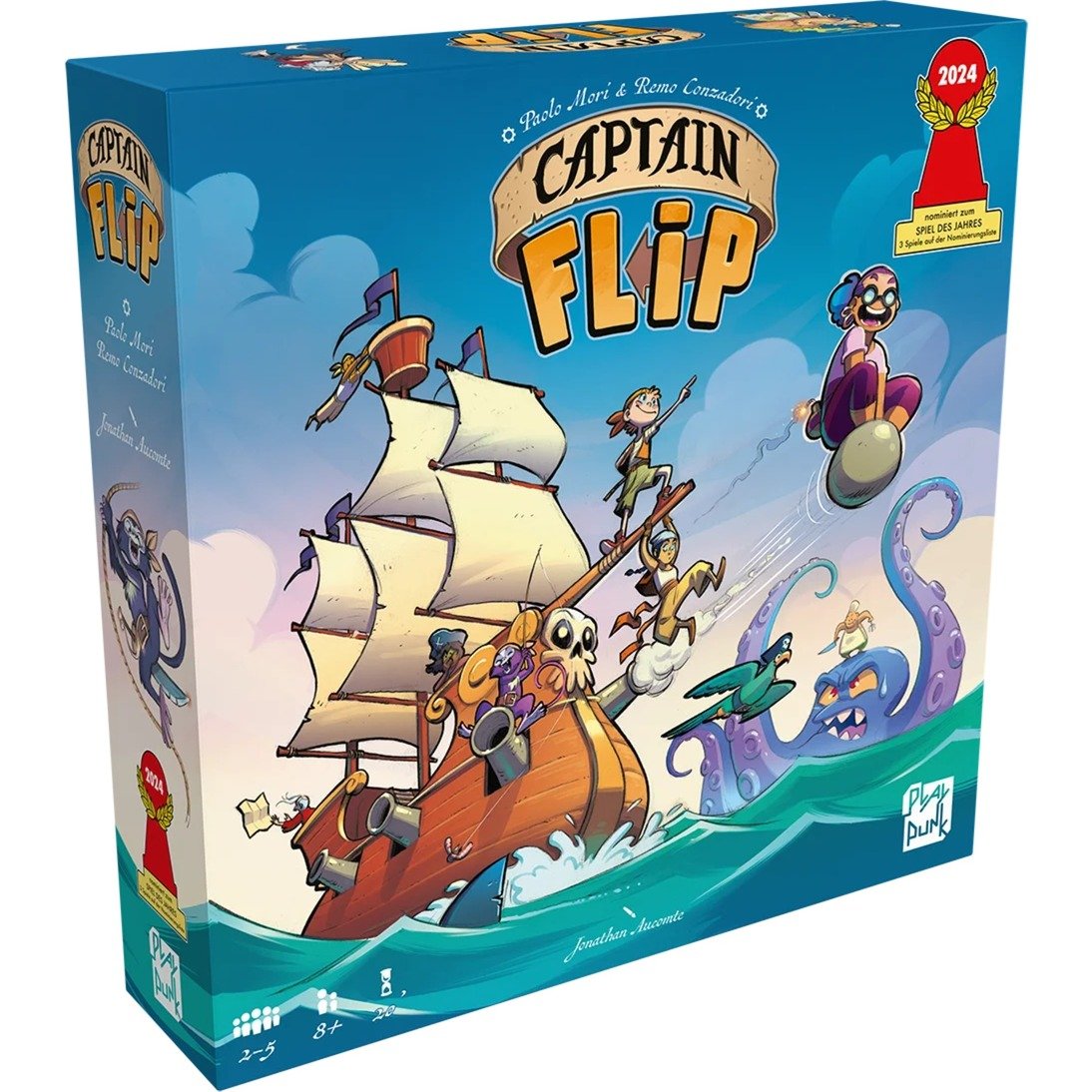 Captain Flip, Brettspiel von Asmodee