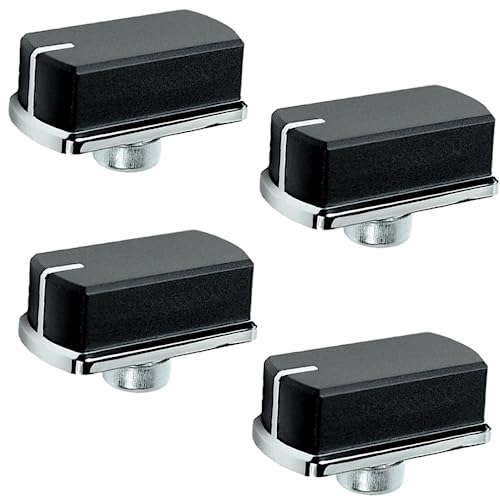 4 x Knöpfe für Belling, Herd, Ofen, Herd, Grill, Einstellknopf & 083240900 (4 Stück) von Aspares