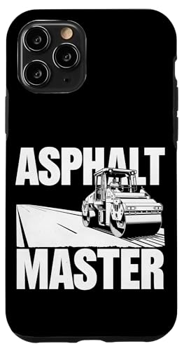 Hülle für iPhone 11 Pro Straßenwalzenbetreiber Bauarbeiter Steamroller Lover von Asphalt Worker Heavy Machinery Driver Tees