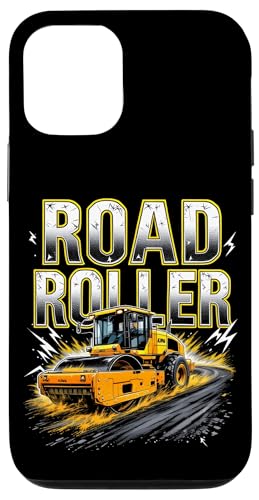 Hülle für iPhone 12/12 Pro Straßenwalzenbetreiber Bauarbeiter Steamroller Lover von Asphalt Worker Heavy Machinery Driver Tees