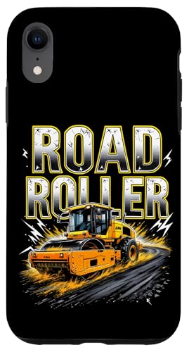 Hülle für iPhone XR Straßenwalzenbetreiber Bauarbeiter Steamroller Lover von Asphalt Worker Heavy Machinery Driver Tees