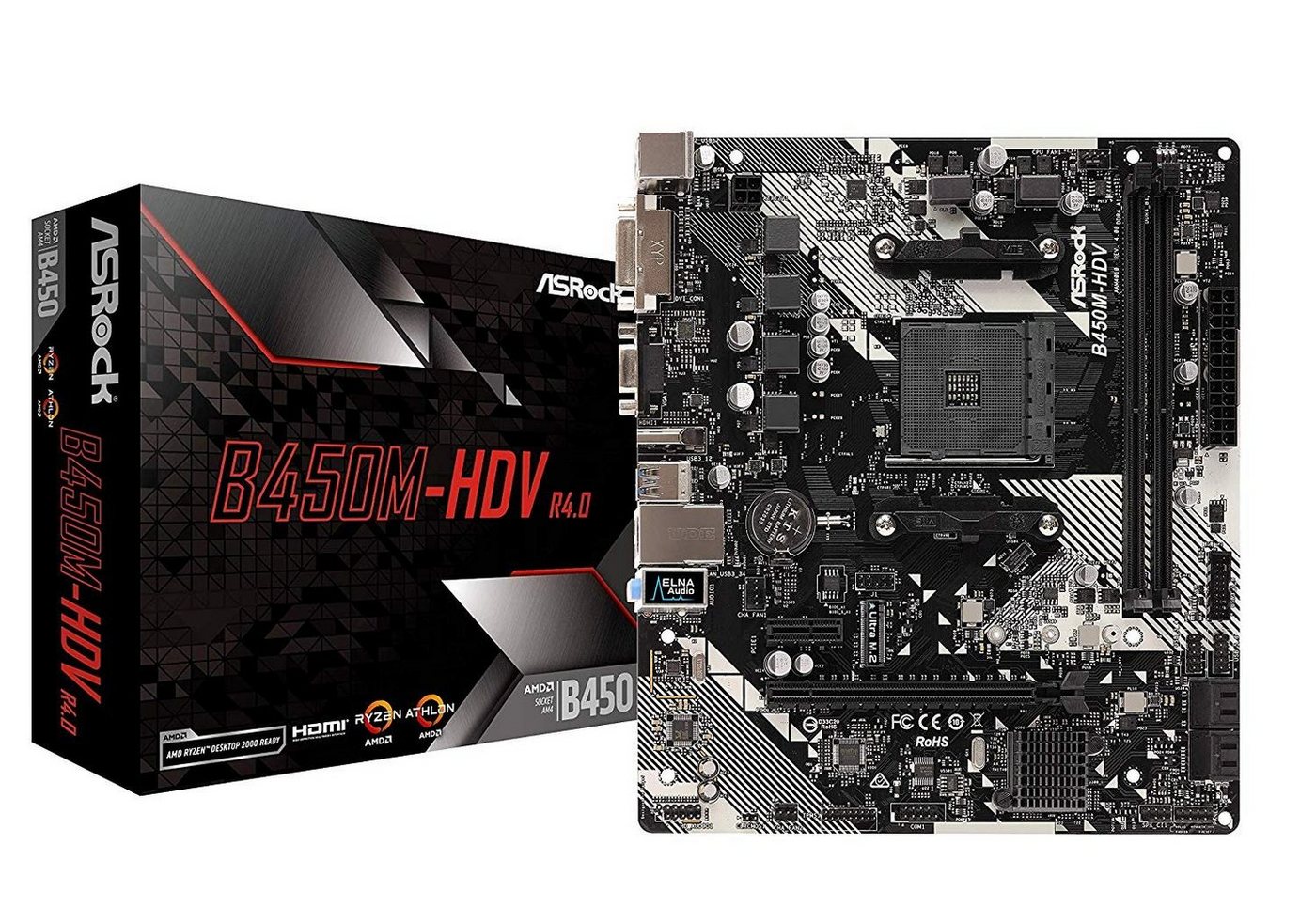 Asrock B450M-HDV Mainboard von Asrock