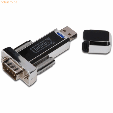 Assmann DIGITUS USB - Seriell Adapter, DSUB 9M, 0.8m von Assmann