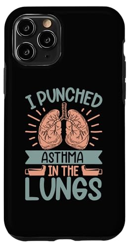 Hülle für iPhone 11 Pro Lustiger Asthma-Inhalator für Allergiker von Asthma Awareness Funny Breathing Joke