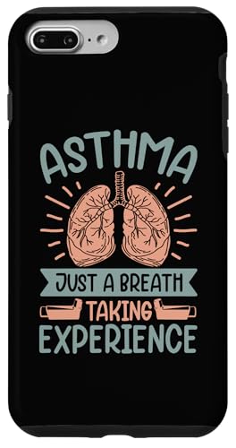 Hülle für iPhone 7 Plus/8 Plus Asthma einfach ein atemberaubendes Erlebnis von Asthma Awareness Funny Breathing Joke