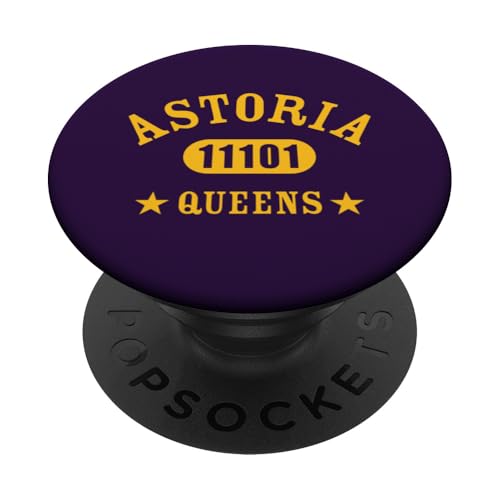 ASTORIA Queens NY 11101 Klassisches athletisches Design PopSockets Klebender PopGrip von Astoria Queens New York 11101 Athletic Design