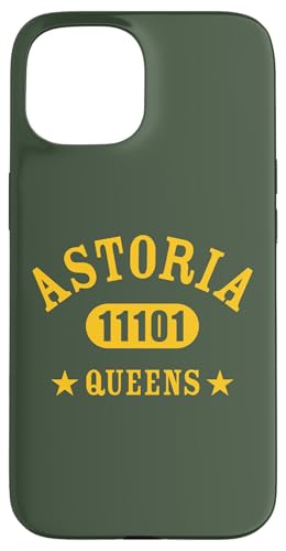 Hülle für iPhone 15 ASTORIA Queens NY 11101 Klassisches athletisches Design von Astoria Queens New York 11101 Athletic Design