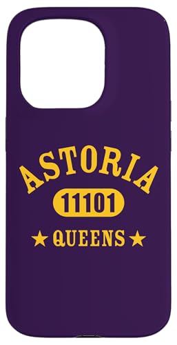 Hülle für iPhone 15 Pro ASTORIA Queens NY 11101 Klassisches athletisches Design von Astoria Queens New York 11101 Athletic Design