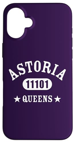 Hülle für iPhone 16 Plus ASTORIA Queens NY 11101 Klassisches athletisches Design von Astoria Queens New York 11101 Athletic Design