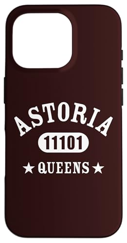 Hülle für iPhone 16 Pro ASTORIA Queens NY 11101 Klassisches athletisches Design von Astoria Queens New York 11101 Athletic Design