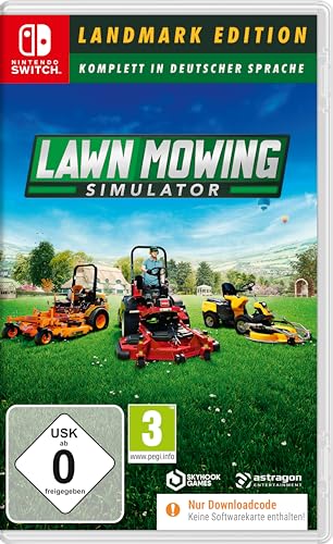 Lawn Mowing Simulator Landmark Edition [Nintendo Switch - Code in Box] von Astragon
