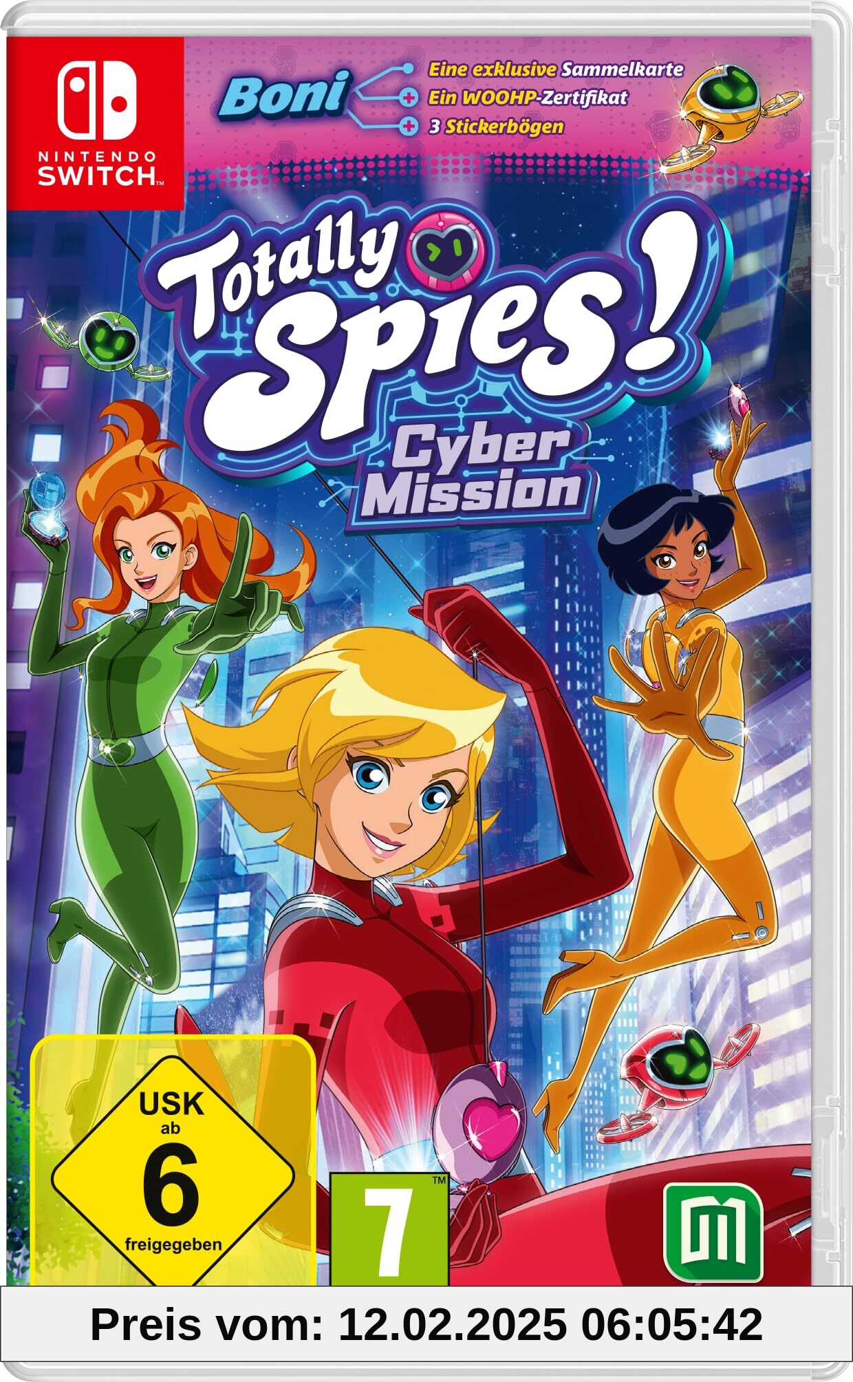 Totally Spies! - Cyber Mission [Nintendo Switch] von Astragon