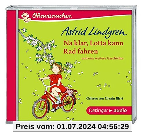 Na klar,Lotta kann Radfahren und eine weitere Ge von Astrid Lindgren