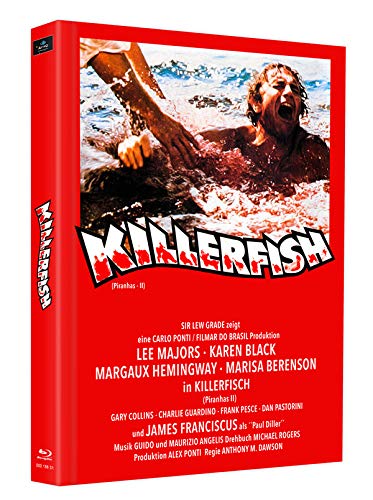 Killerfish - Piranhas 2 - Mediabook Cover I - Limitiert auf 75 Stück (mit Bonus-Disc der SchleFaz-Version) [Blu-ray] von Astro