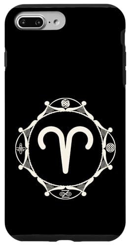 Hülle für iPhone 7 Plus/8 Plus Sternzeichen Widder Horoskop von Astrologie-Horoskop von Mona