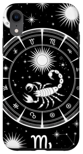 Hülle für iPhone XR Sternzeichen Himmlischer Skorpion Astrologie von Astrology Scorpio Phone Accessories