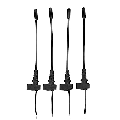 Asuinxurr 4 StüCk Mikrofon Antenne Geeignet für EW100G2/100G3 Funk Mikrofon Bodypack Reparatur Mikrofon Teil Ersetzen von Asuinxurr