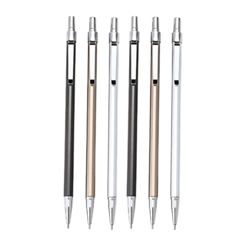 6pcs Metallzeichnung Mechanische Stifte Für Den Schmaler Carpenter Carpenter Stifte Für Die Markierung Von Skizzieren von Asukohu