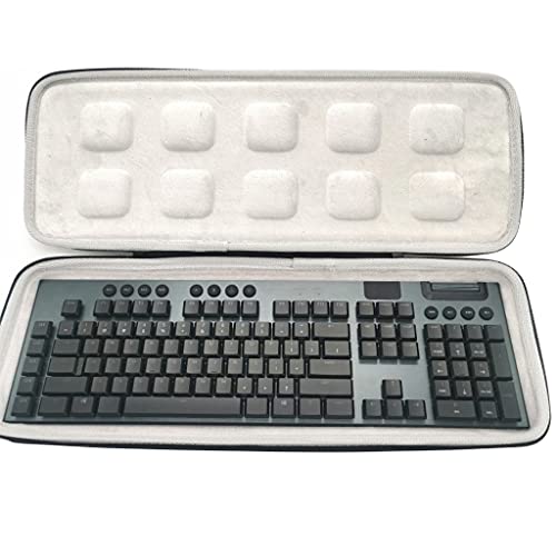 EVA-Hartschale für G913/G913 TKL Bluetooth-kompatible Tastatur-Tragetasche, einfache Aufbewahrungstasche, G913 Tastaturhülle von Asukohu